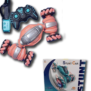 ماشین کنترلی شارژی کرمی دو حالته Stunt Remote Control Car Toy_اسباب بازی